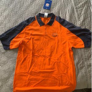 CHICAGO BEARS Reebok NEW 3 button POLO shirt men's large L